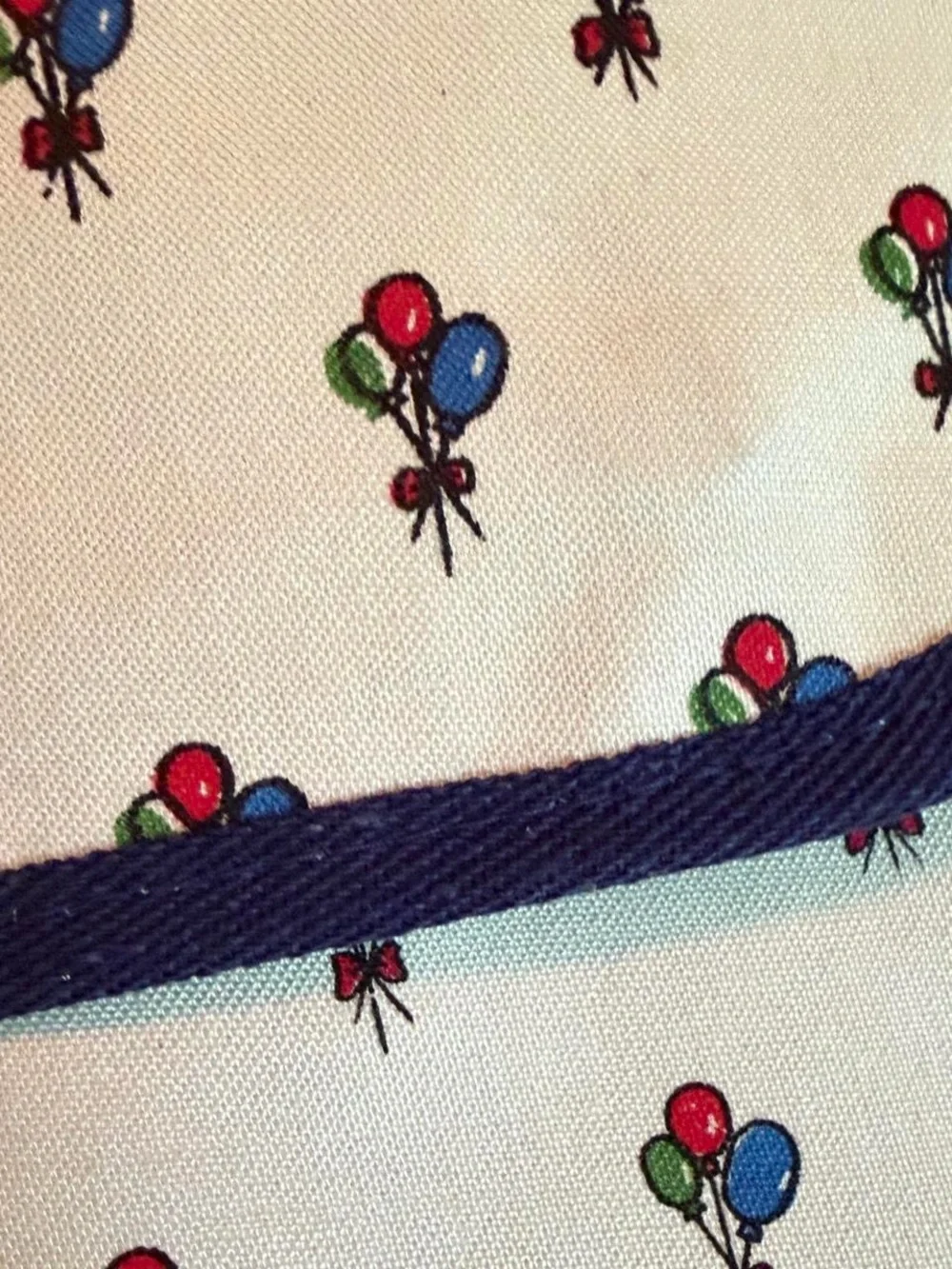 1983 Balloon Print Canvas Knapsack Deadstock